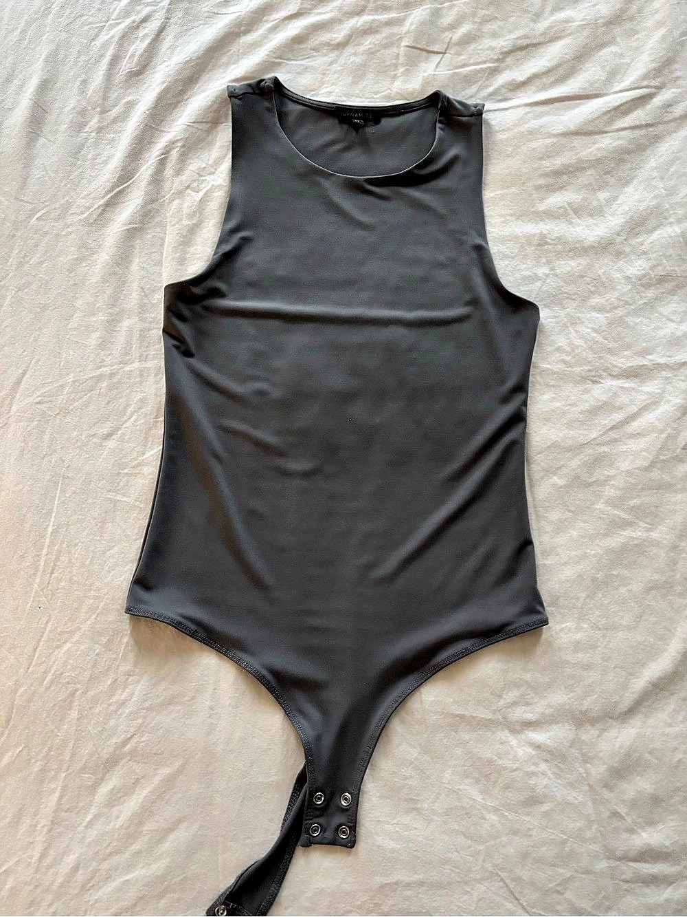 Dynamite Gray Bodysuit Size Small Like New